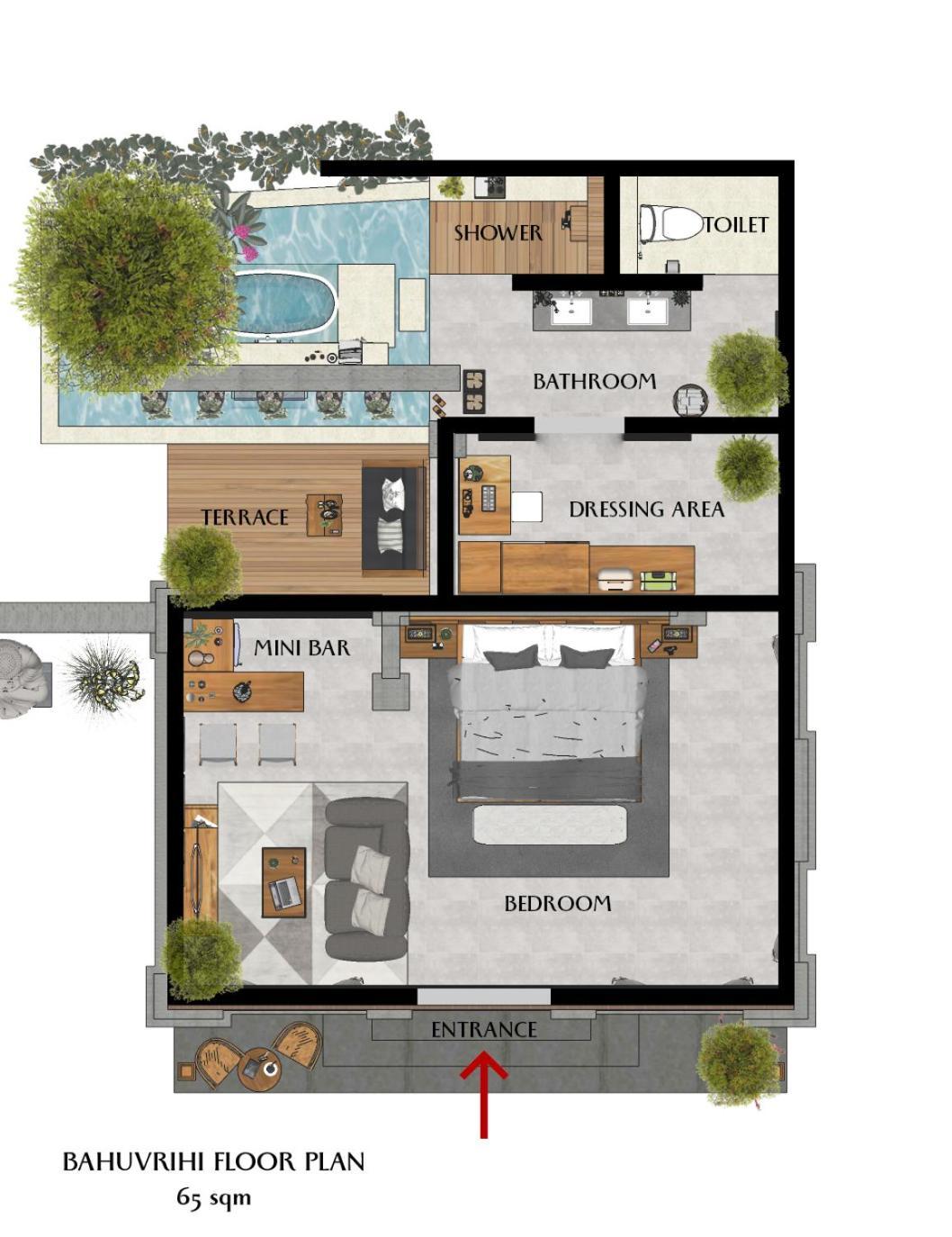 Paripadi Private Villa&Sanctuary Canggu  Bagian luar foto